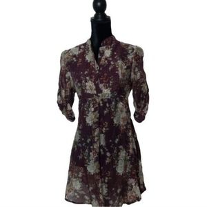 Womans sheer floral dress by Cecico